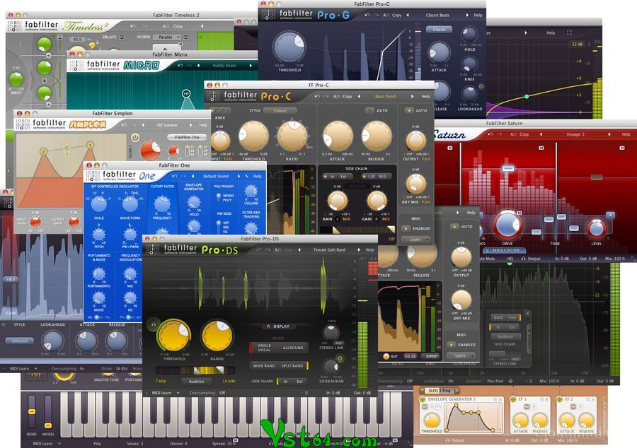 FabFilter Total Bundle 2020.6 CE-V.R WiN版