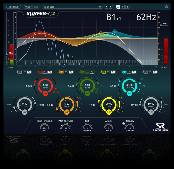 Sound Radix SurferEQ v2.0.6 音调跟踪均衡器