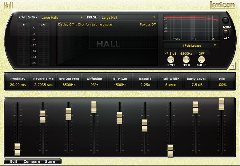 莱斯康混响Lexicon – PCM Native Reverbs 1.3.7