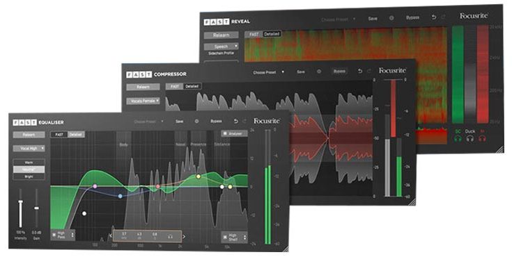 Focusrite – FAST bundle v1.1.1-VR VST, VST3, AAX x64