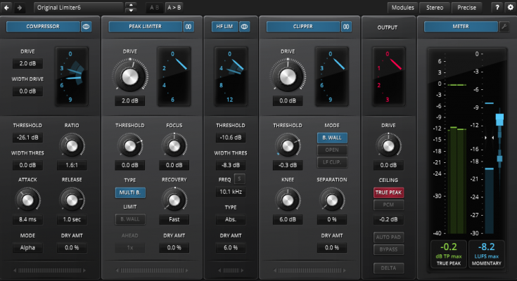 Tokyo Dawn Records – TDR Limiter 6 GE 1.2.4 VST, VST3, AAX, AU WIN.OSX x86 x64
