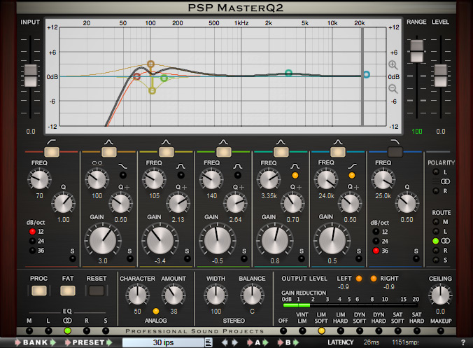 PSPaudioware – PSP MasterQ2 v2.1.1 VST， VST3， AAX x64