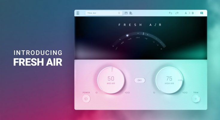 Slate Digital – Fresh Air v1.0.8 VST, VST3, AAX x64