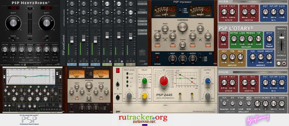 PSPaudioware – Plug-Ins Bundle VST， VST3， AAX x64