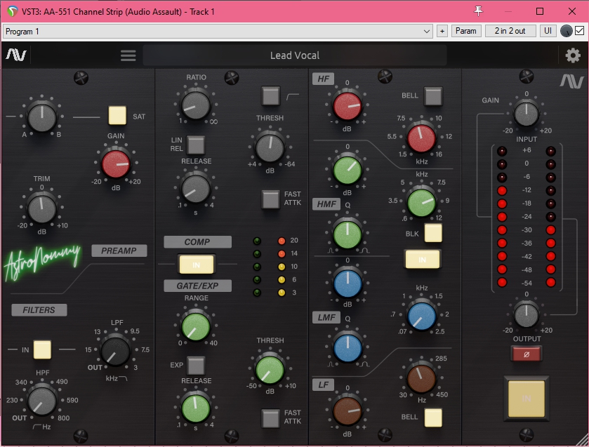 Audio Assault - AA-551 Channel Strip v1.01