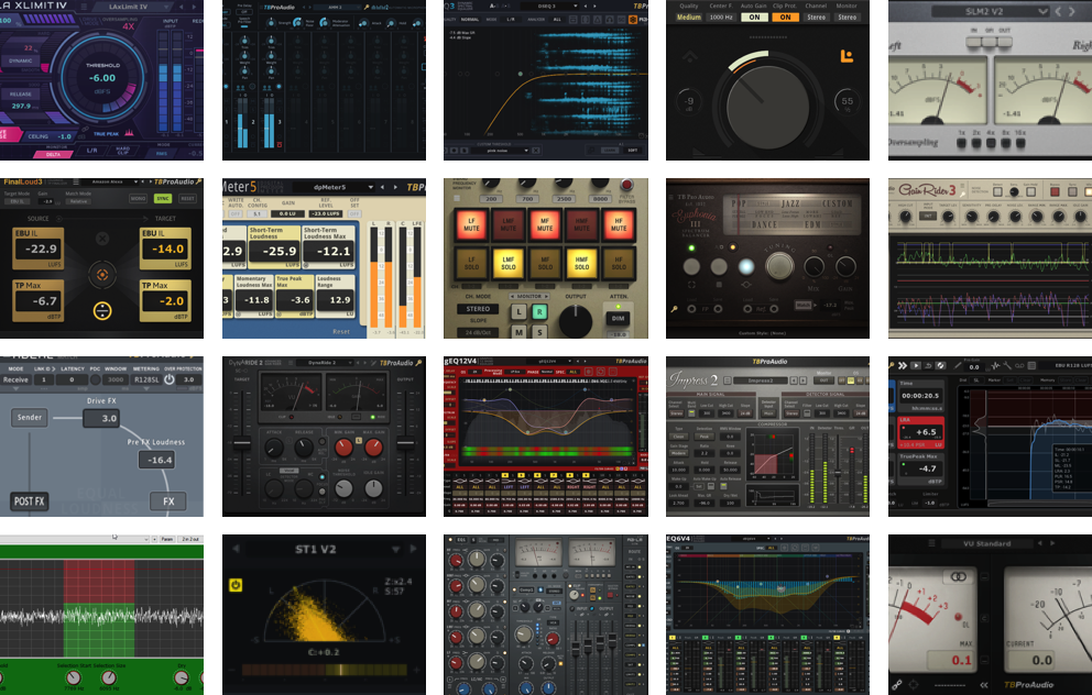 TBProAudio – Plug-Ins Bundle VST, VST3, AAX x86 x64