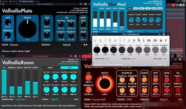 Valhalla DSP – Plugins Bundle 2022 VST, VST3, AAX, x64