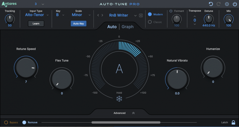 Auto-Tune Pro X 电音