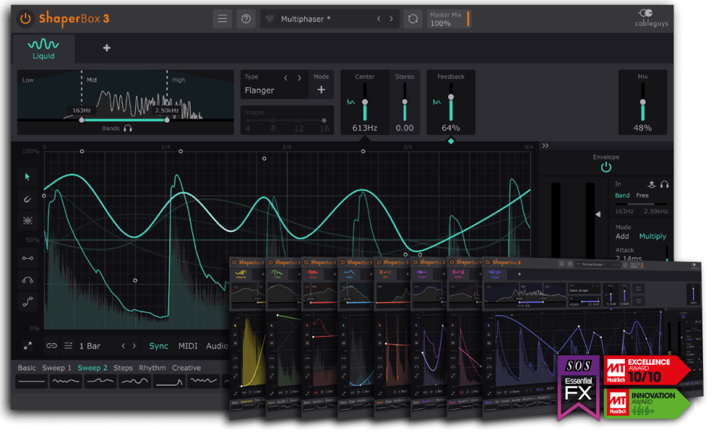 Cableguys – ShaperBox 3 v3.3 VST, VST3, AAX x64