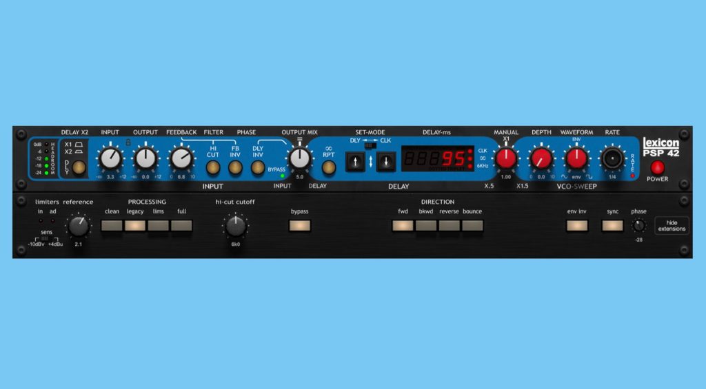 PSPaudioware – Lexicon PSP42x v2.0.0 VST， VST3， AAX x64