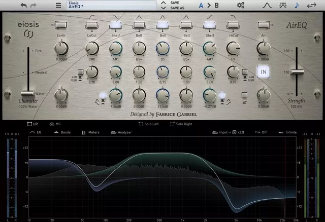 Slate Digital & Eiosis – AirEQ v1.2.6.0 VST, VST3, AAX (MOD) x64