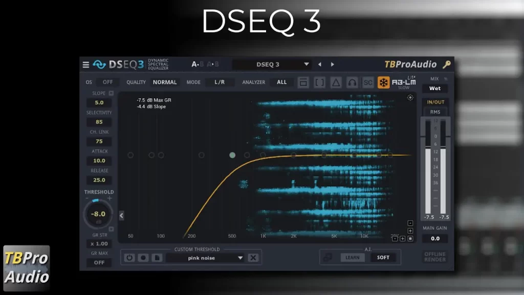 TBProAudio – DSEQ3 v3.8.3 VST, VST3, AAX x86 x64