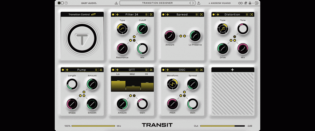 BABY Audio – Transit v1.0.0 VST, VST3, AAX, AU WIN.OSX x86 x64