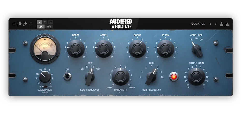 Audified – 1A Equalizer v1.0.0 VST3, AAX x64