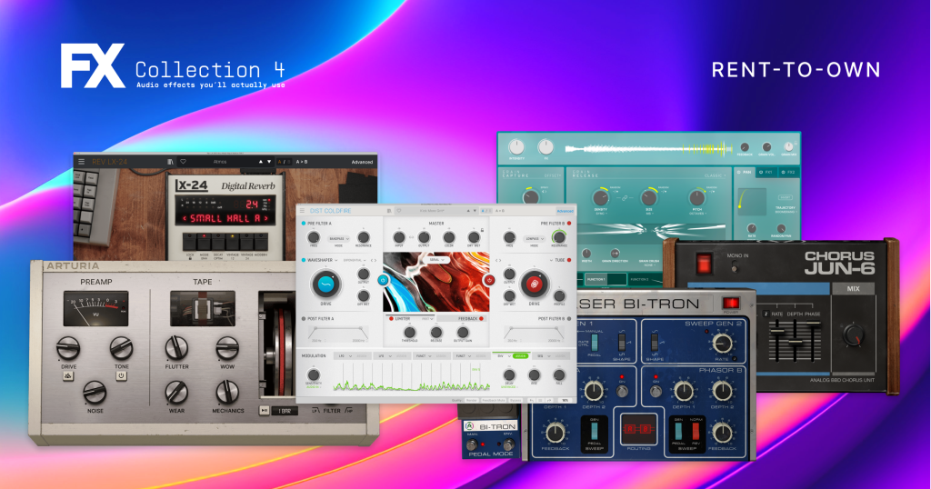 Arturia – FX Collection 4 VST, VST3, AAX x64 