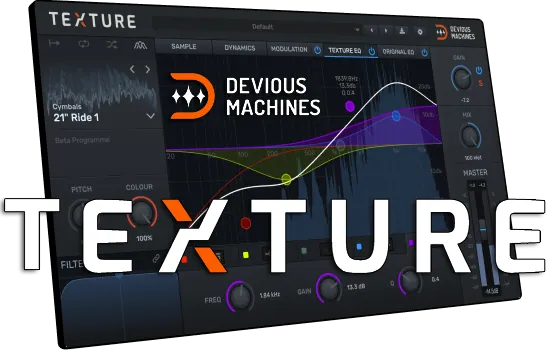 Devious Machines – Texture 1.8.13 VST, VST3, AAX x64