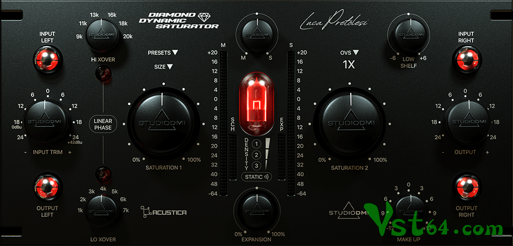 Acustica Audio Diamond Dynamic Saturator 2023 FIXED-R2R