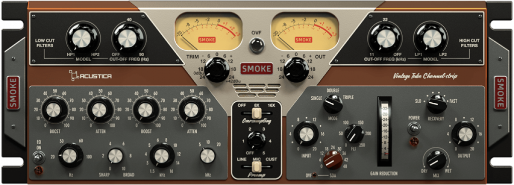 Acustica Audio – Smoke 2023 REPACK VST, VST3, AAX x64